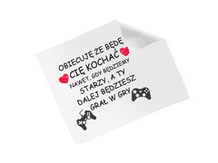 Szemüvegtörlő kendő ígérem - 1 db.