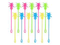 Koktélkeverő ananász - 20 cm - 10 db.