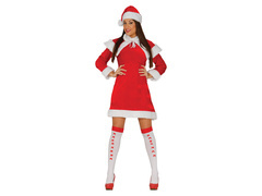 Mikulás jelmez egy nőnek