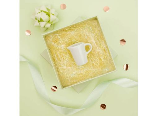 Irizáló sárga ajándék töltőanyag - 30 g