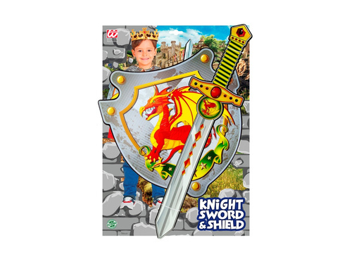 Sárkánylovag készlet - habkard és pajzs