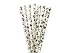 Focis születésnapi szívószál - 19 cm - 25 db.