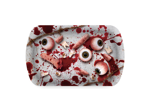 Véres Halloween tálca - 29 x 15 cm - 1 db.