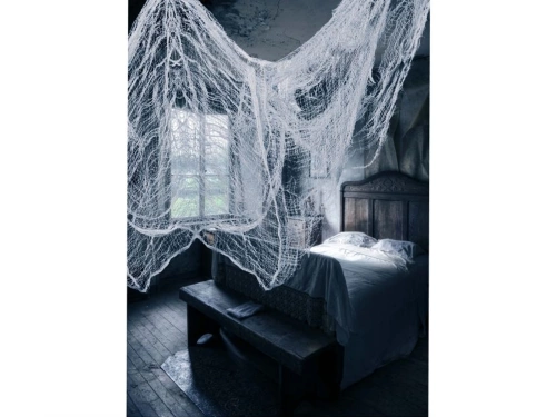 Fehér Halloween háló - 76 x 228 cm - 1 db.