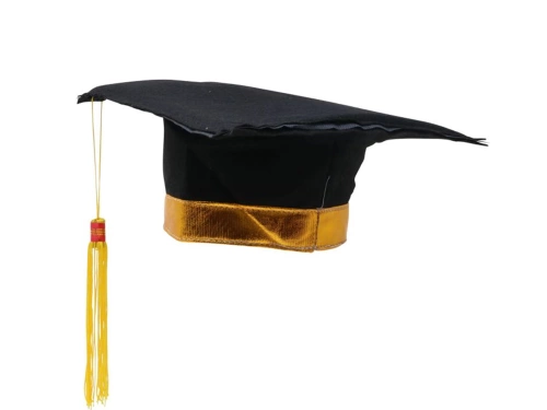 Diplomás sapka - 1 db.