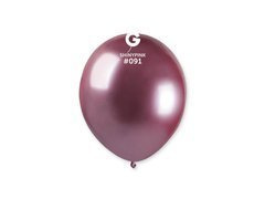 Fényes rózsaszín latex léggömbök - 5 hüvelyk - 100 db.