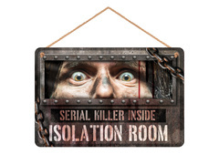 Izolációs Halloween függő dekoráció - 1 db.