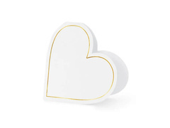 Névjegykártyák a Hearts asztalra - 15,7 x 22 cm - 10 db.