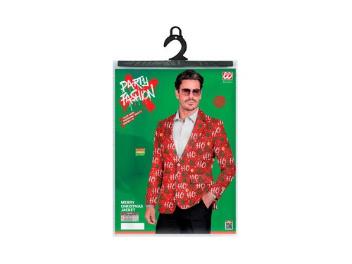 Boldog karácsonyt party kabát - piros