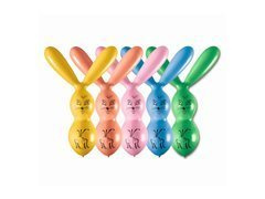 Léggömb formák Nyuszik vegyes színek - 50 db.