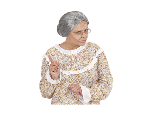 Nagyi szürke parókája