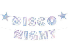 Ezüst diszkó füzér - 1 db.