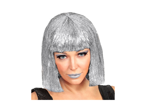 Csillogó Vegas ezüst paróka