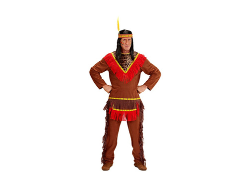 Indián jelmez tollas fejpánttal