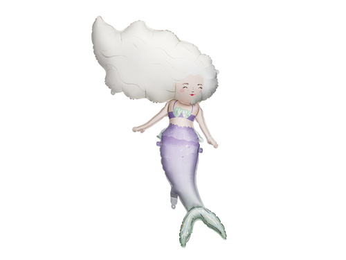 Hableány fólialufi - 72x52 cm - 1 db.