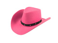 Rózsaszín cowboy kalap - 1 db.