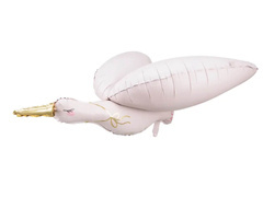 Gólya világos rózsaszín fólialufi - 100 x 43 cm - 1 db.