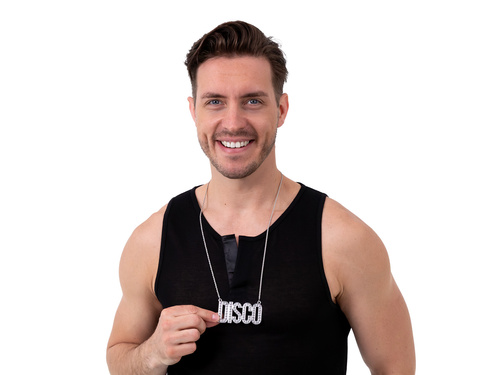 Disco nyaklánc - 1 db.