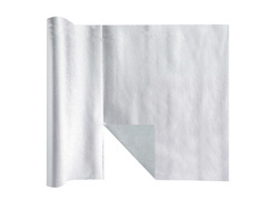 Asztali futó dekoráció 3in1 - metál ezüst - 40 cm x 4,8 m - 1 db.