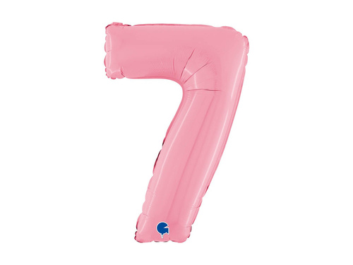 7-es számú fólialufi pasztell rózsaszín - 26" - 1 db.