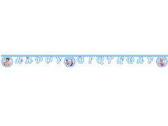 Boldog születésnapot banner Happy Birthday Frozen 2 - Iceberg Wind Spirit - 1 db.