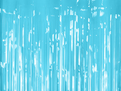 Függöny - kék ajtófüggöny - 100 x 200 cm