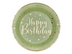 Boldog születésnapot - 22,5 cm - 10 db.