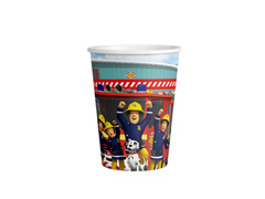 Fireman Sam papírpoharak - 250 ml - 8 db.