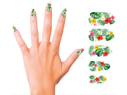 Műköröm Hawaii - 12 db.