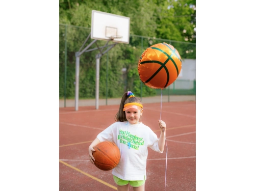 Kosárlabda fólialufi - 35 x 35 cm - 1 db.