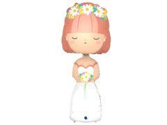 Menyasszony és vőlegény fólialufi - 150 cm - 1 db.