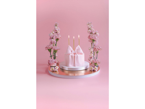 Arany születésnapi gyertyák - 14 cm - 12 db.