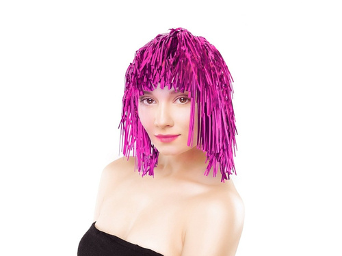 Fólia paróka - rózsaszín.