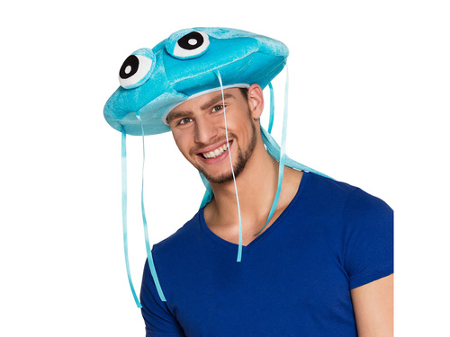 Kék Medúza sapka - 1 db.