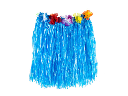 Hawaii rövid szoknya kék - 40 cm - 1 db.