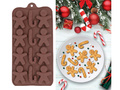 Karácsonyi kekszforma - 12 db.