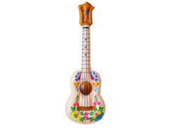 Felfújható dekoráció Ukulele gitár - 105 cm - 1 db.