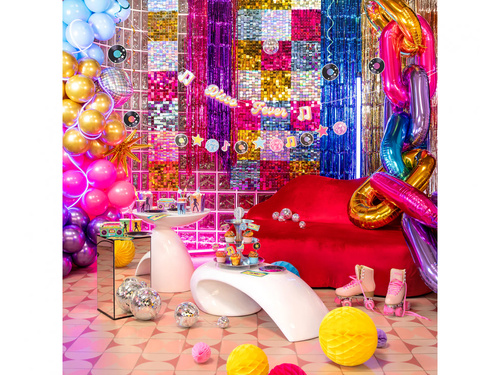 Retro diszkó füzér - 150 cm - 1 db.