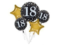 Csokor fólialéggömbök 18 fő részére