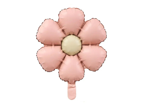 Rózsaszín virágos fólialufi - 50 cm - 3 db.