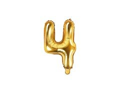 4-es számú fólialufi arany - 35 cm-es fólialufi