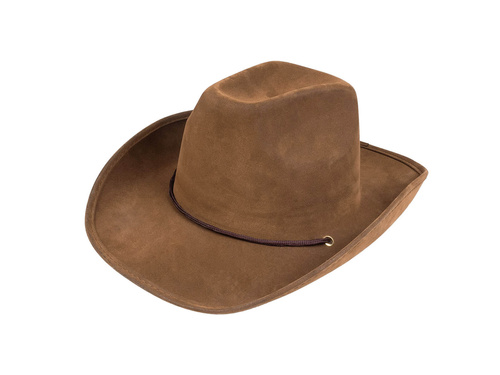 Barna cowboy kalap - 1 db.