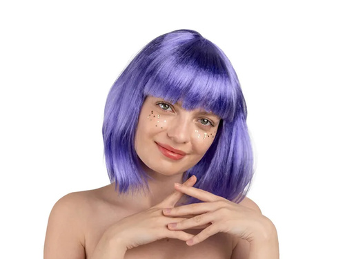 Paróka rojtokkal lila - 1 db.