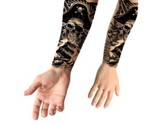 Kalóz alkar tetoválás - 1 db.