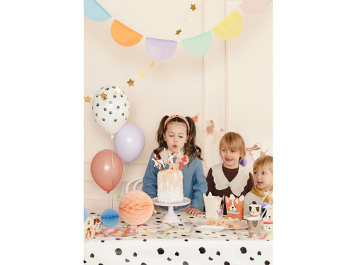 Dalmát születésnapi terítő - 120 x 180 cm - 1 db.