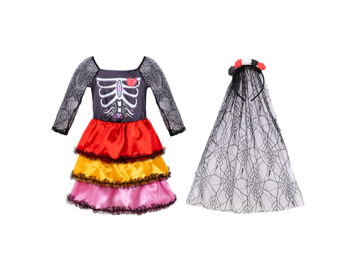 Mexikói koponya jelmez - 1 db.