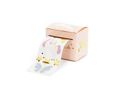 Egyszarvú és pillangó matricák - 3 buborékcsomagolás