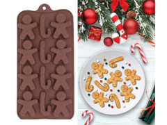 Karácsonyi kekszforma - 12 db.