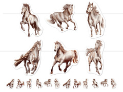 Lovas füzér - 5 m - 1 op.