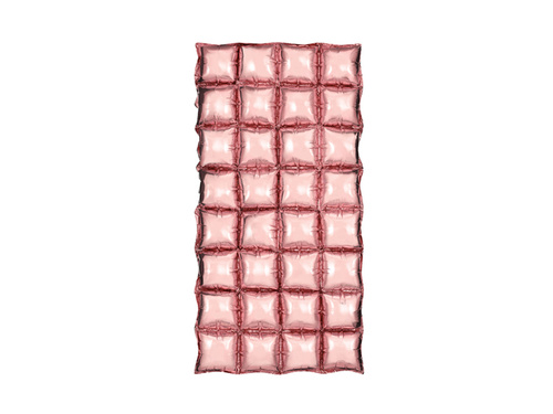 Függöny fólia lufi rózsaszín arany - 55 x 110 cm - 1 db.